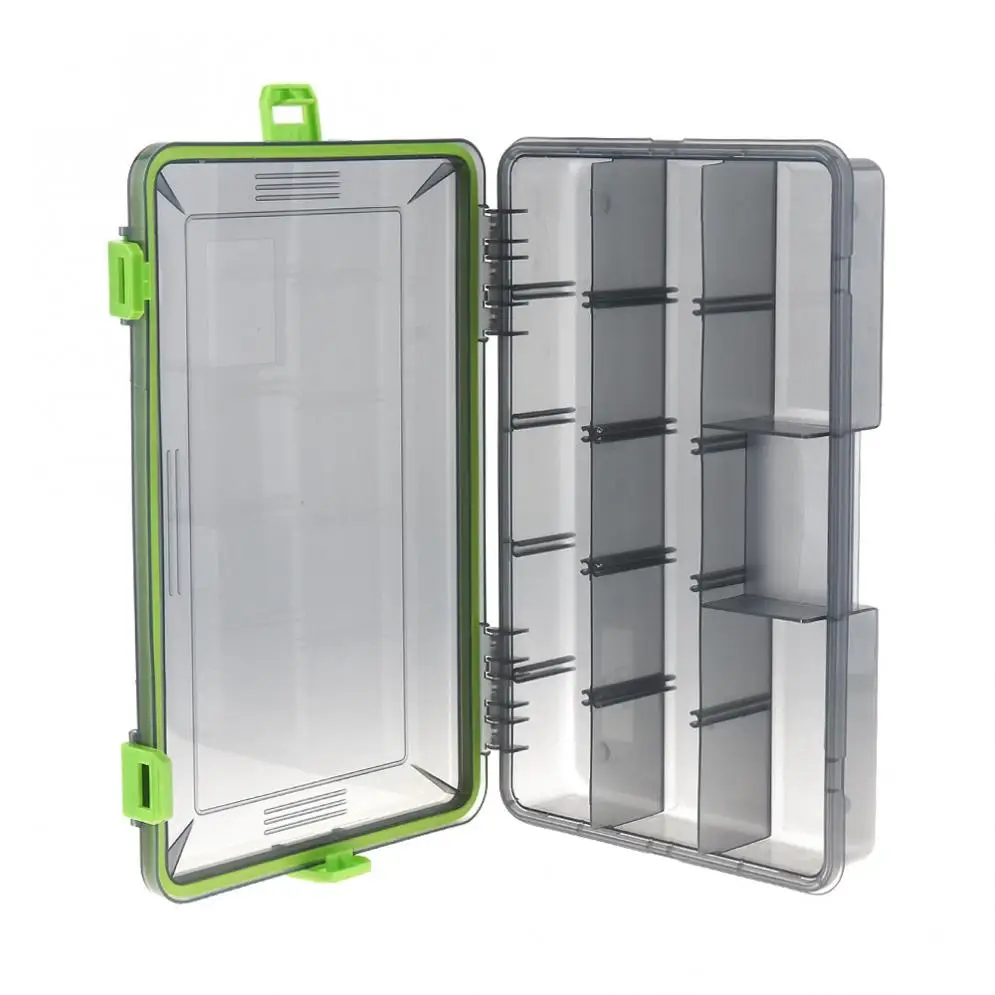 Водонепроницаемый и герметичный ящик для рыболовных снастей с 11 отсеками 4