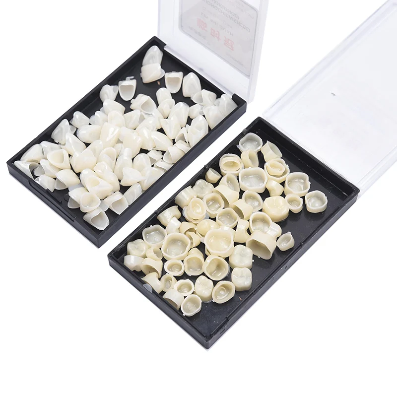 1 коробка стоматологические временные зубные короны задние и полимерные