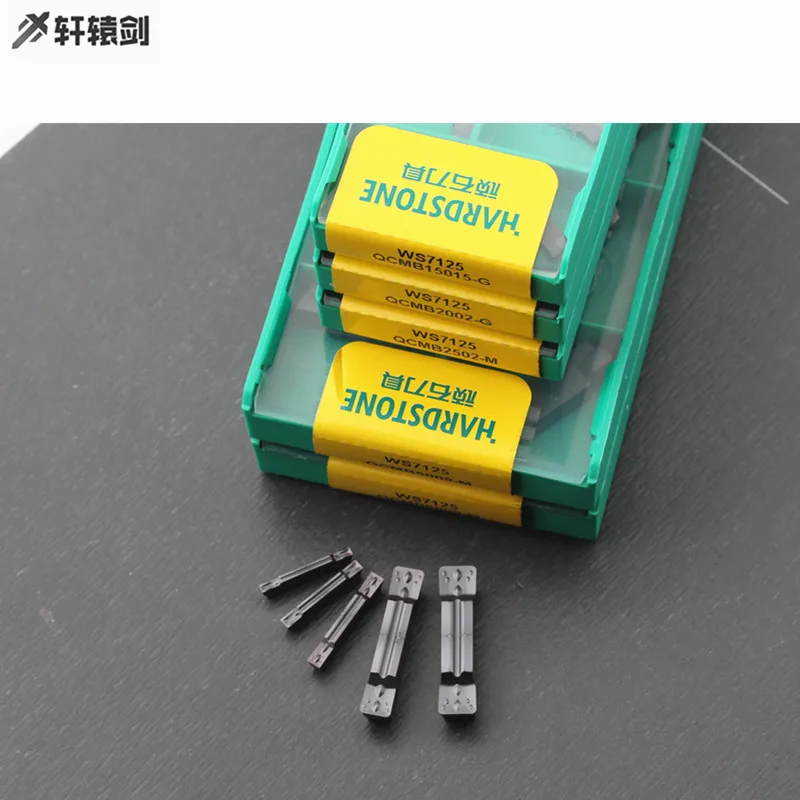 10 шт. QCMB15015 G WS8123 WS7125 токарный инструмент для токарного станка с ЧПУ из нержавеющей
