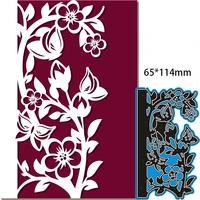 metal cutting dies flowers lace new for decor card diy scrapbooking stencil paper album template dies 65114mm