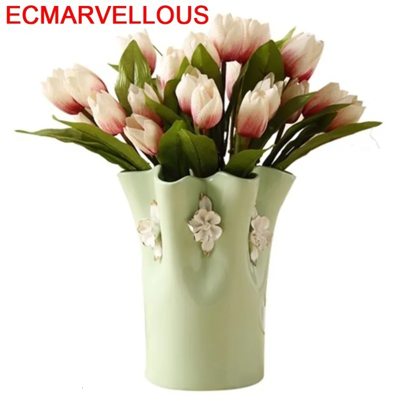 Para casa wazony ozdobne для свадебной керамики украшение дома vaso de flor jarrones decorativos