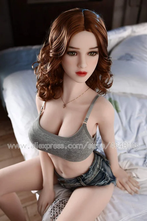 Силиконовая секс-кукла 145 см Реалистичная аниме нормального размера грудь из ТПЭ