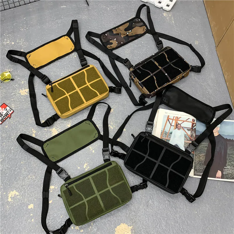 Новые функциональные тактические грудь Установка сумка кошелек модная пуля