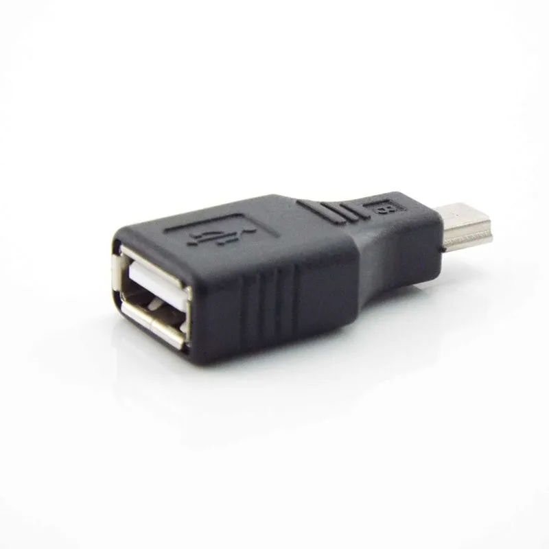 Универсальный переходник с USB 2 0 A на Mini B 5-контактный женским и мужским разъемами