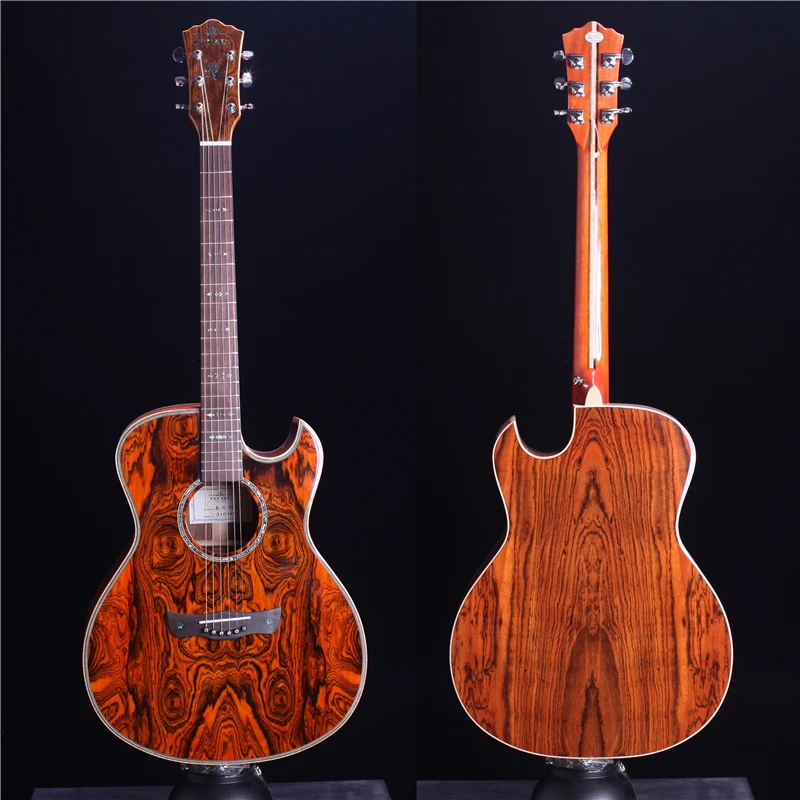 ST.PAUL SCG 60C 40 &quot цельная сандаловая Акустическая гитара акустическая