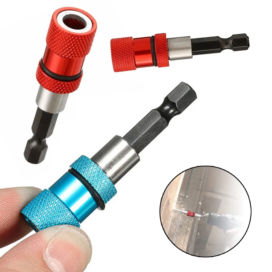 

Bit Steel Phillips Screwdriver Double-Head Bit Screwdriver Set Adjustable Hex Shank Screw Depth Magnetic Screwdriver