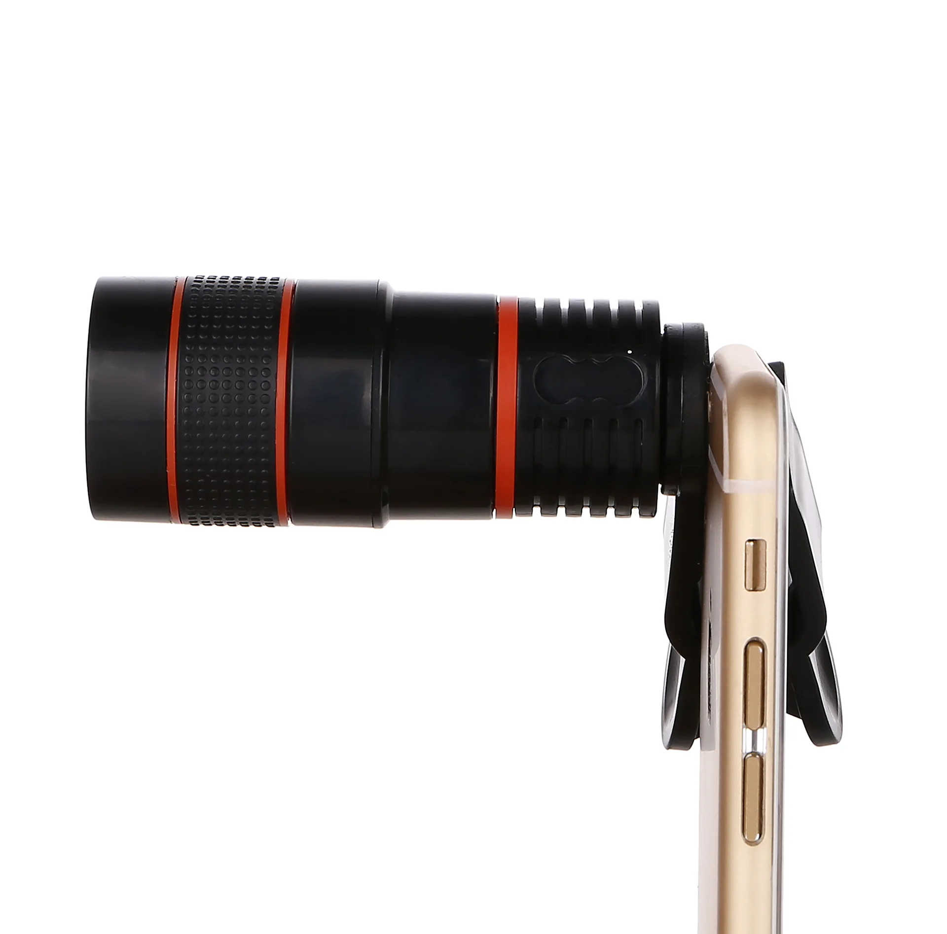 

Mobile phone camera telescope high power mobile phone telescope without dark corner black and white orange ring mobile phone