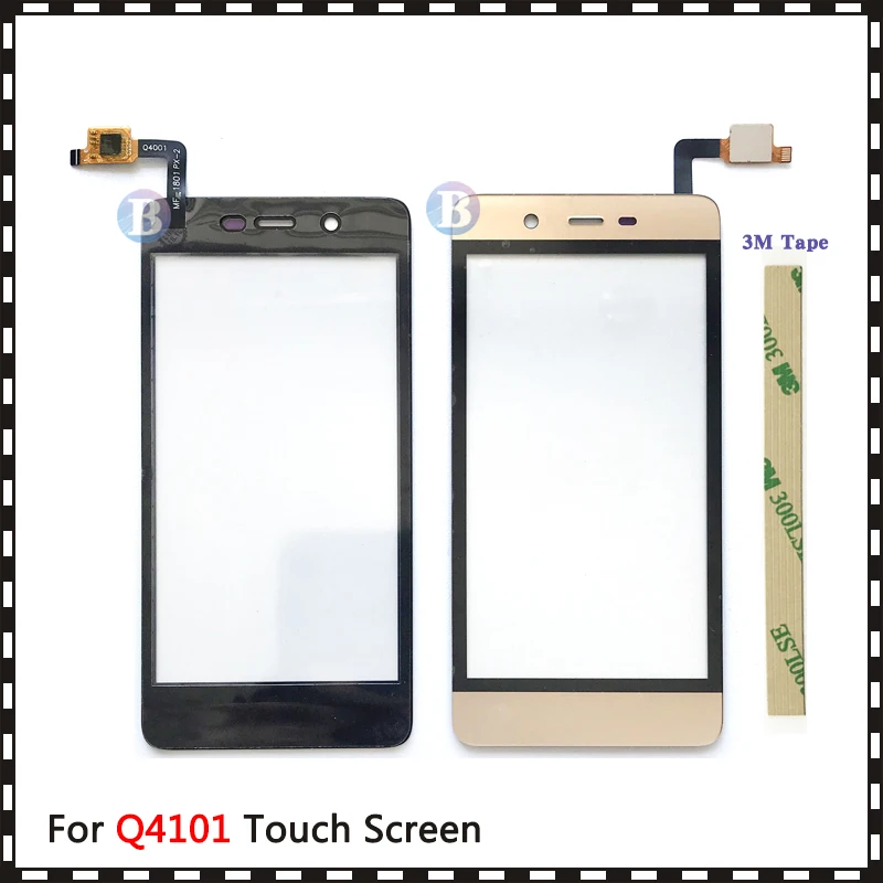 Replacement High Quality 4.5&quot For Micromax Q4101 Touch Screen Digitizer Sensor Outer Glass Lens Panel | Мобильные телефоны и