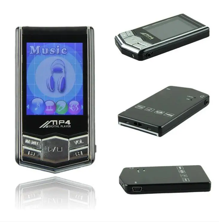 Slim MP4 Music Player with 1.8 Inch LCD Screen Media Video Game Movie FM Radio With Earphones USB | Электроника