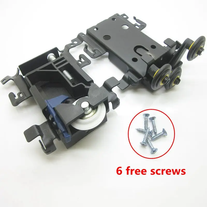 Высококачественные направляющие для раздвижных дверей шкафа верхние и нижние