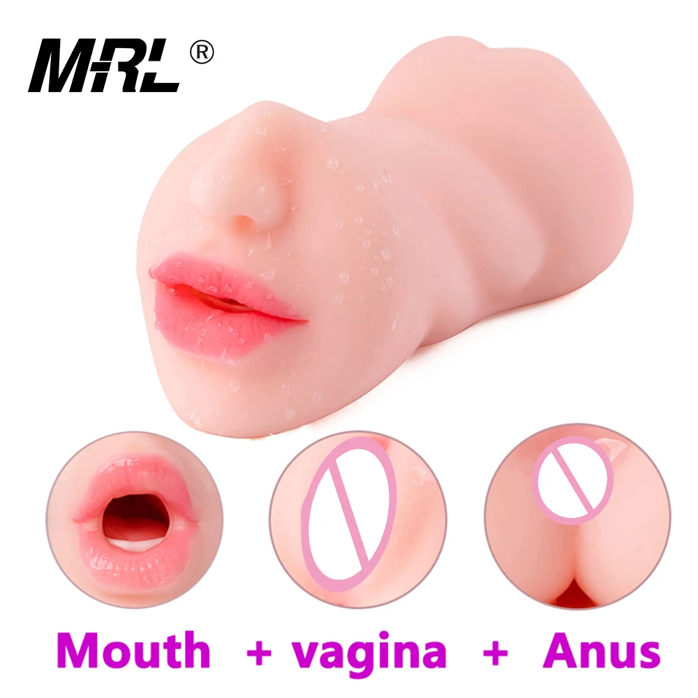 Секс-игрушки для мужчин искусственная вагина Мужской мастурбатор рот оральный