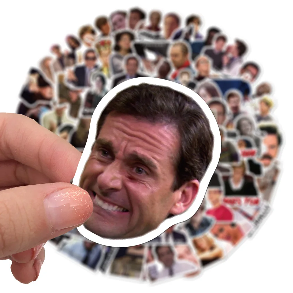 103050100pcs classic tv show meme stickers laptop diy fridge guitar motorcycle luggage bike cool funny sticker decal kid toys free global shipping