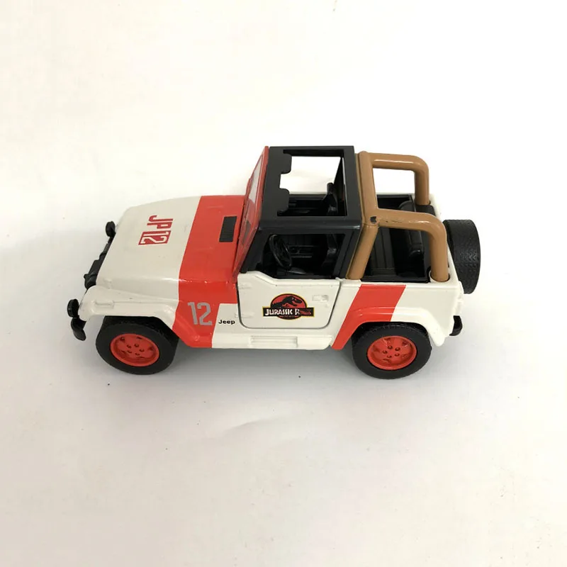 1/43 весы сплав металл литье под давлением Jeep Jurassic Parks Винтаж классика внедорожник авто модель игрушка для