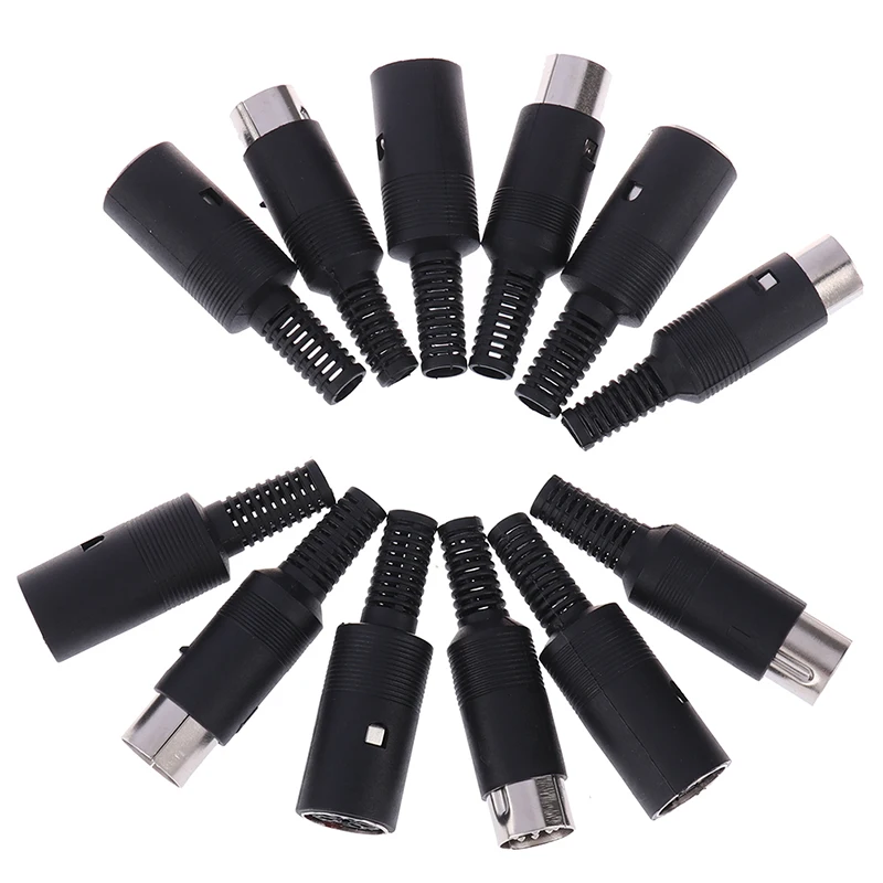 1 шт. хорошее качество DIN штекер/гнездо припоя клеммы разъем 3 /4/ 5/ 6/ 7/ 8/