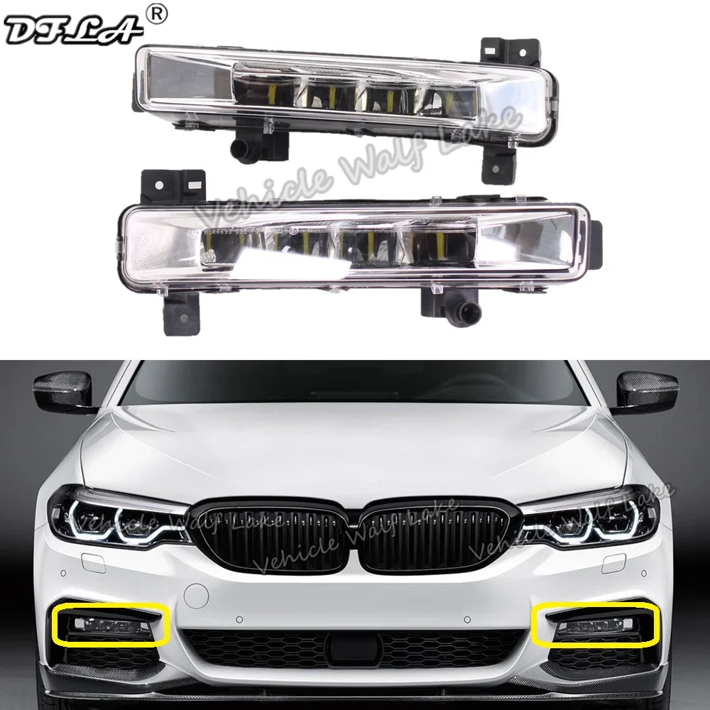Пара для BMW 5 Series G30 G31 G38 520i 530i 540i 2016 2017 2018 2019 2020 автомобильный Стайлинг передний