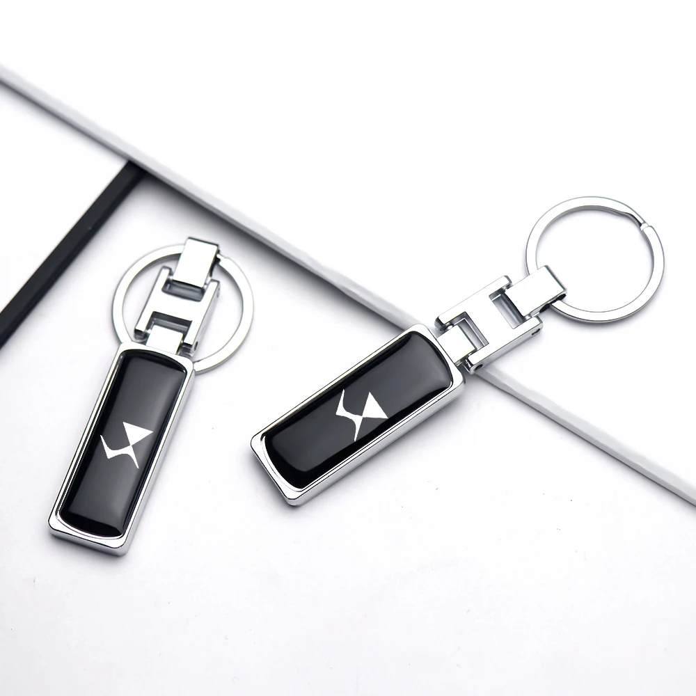 

1PCS Car Badge Key Chains Holder Keyfob Key Ring For Citroen DS C1 C2 C3 C4 C5 C6 C8 C4L DS3 DS4 DS5 DS5LS DS6 C-ELYSEE Picasso