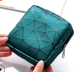 Сумка 2019 Модные Женские однотонные 3 Слои холст телефона короткий бумажник три