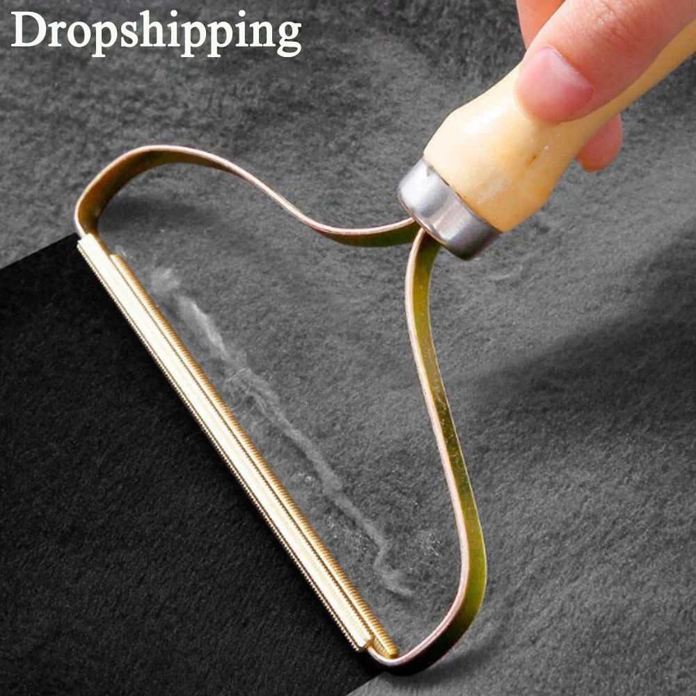 Переносное средство для удаления ворса одежды из пуха ткань бритва щетка