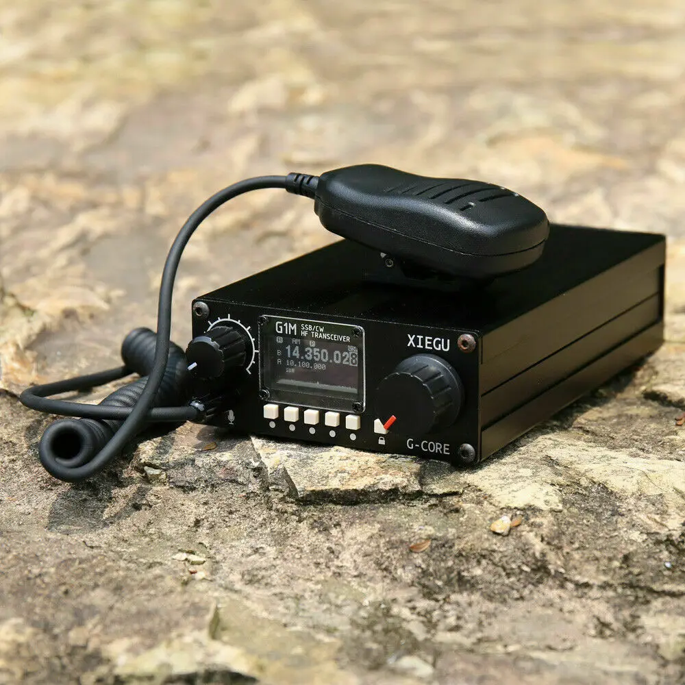 Любительское радио XIEGU G1M SSB/CW 0,5-30 MHz Moblie радио HF трансивер Ham QRP