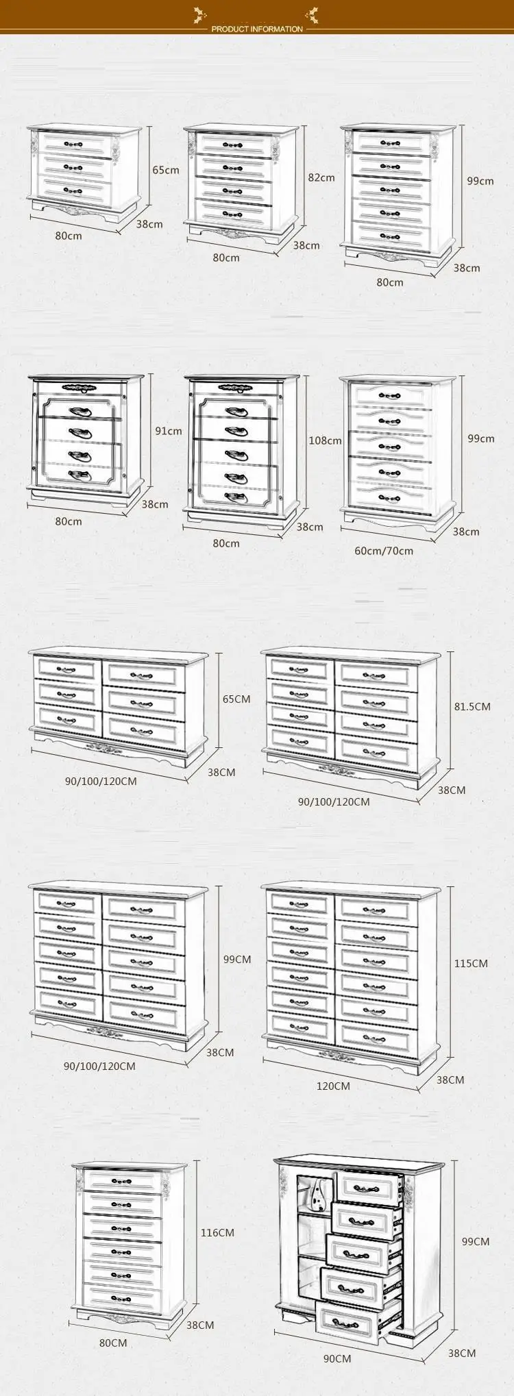 Kast потертый шик Cocina Lemari Kayu Armarios мобильный Европейский деревянный Mueble De Sala шкаф мебель Органайзер комод