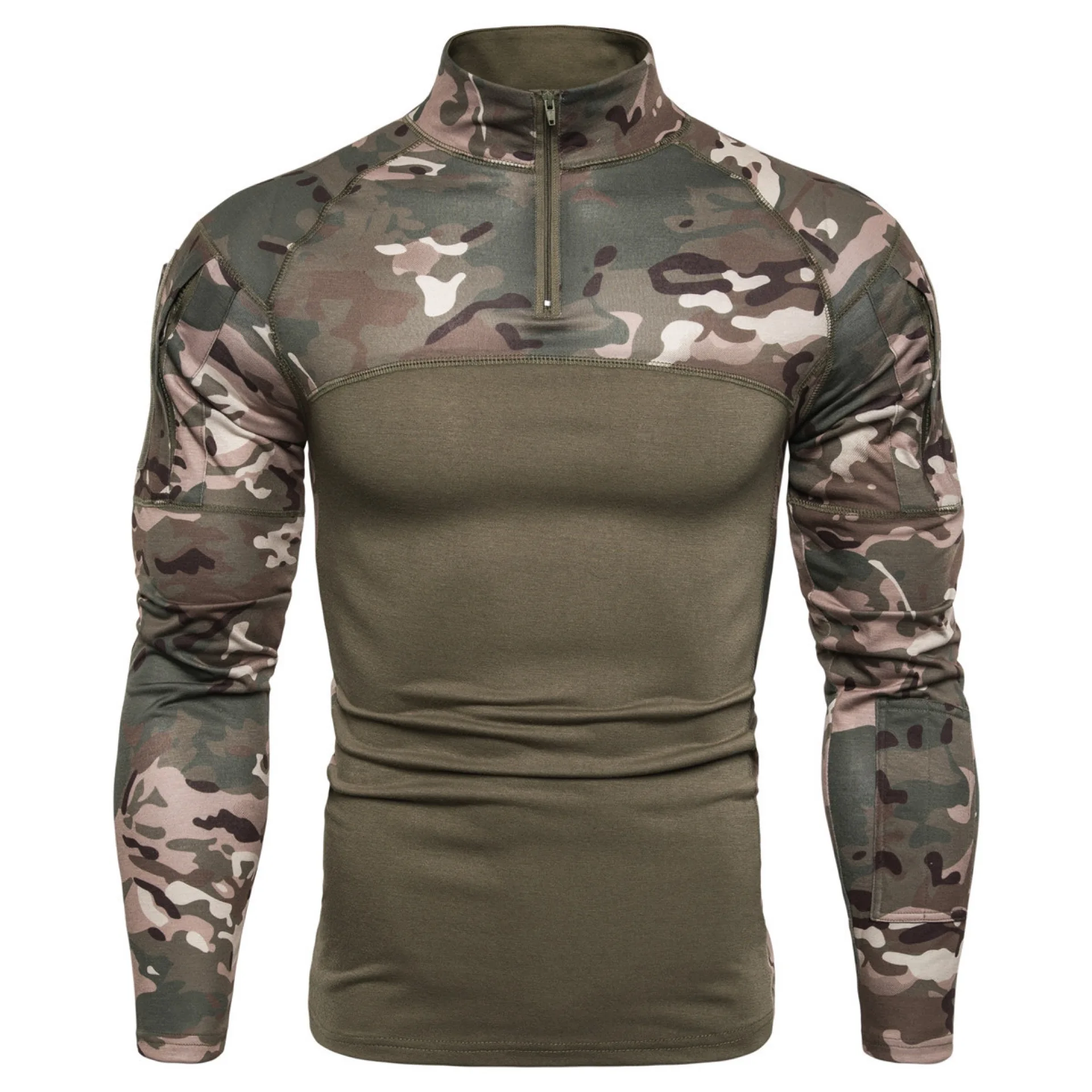 

Mege Camouflage Tactical Military Clothing Combat Shirt Assault Multicam ACU long sleeve Army Tight T shirt Army USMC Costume