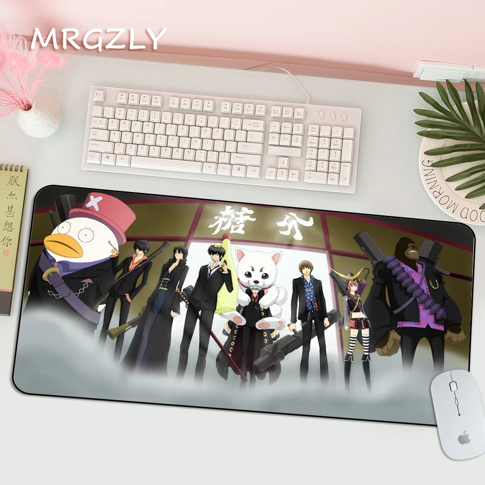 Коврик для мыши с аниме Gintama эргономичный многоразмерный игровой коврик