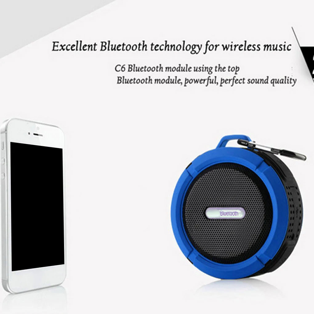 Портативная Bluetooth колонка с поддержкой TF карты|Портативные колонки| |