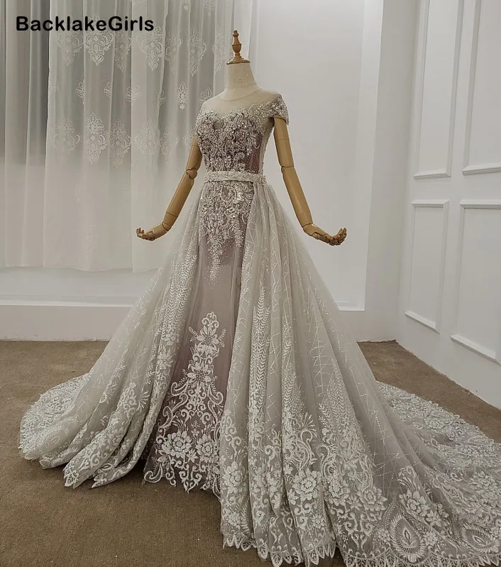Заводская цена 100% Реальный образец фото кружевное богемное свадебное платье со