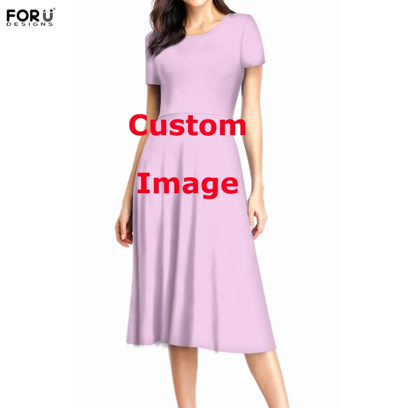 FORUDESIGNS/женская модная футболка с короткими рукавами и круглым вырезом