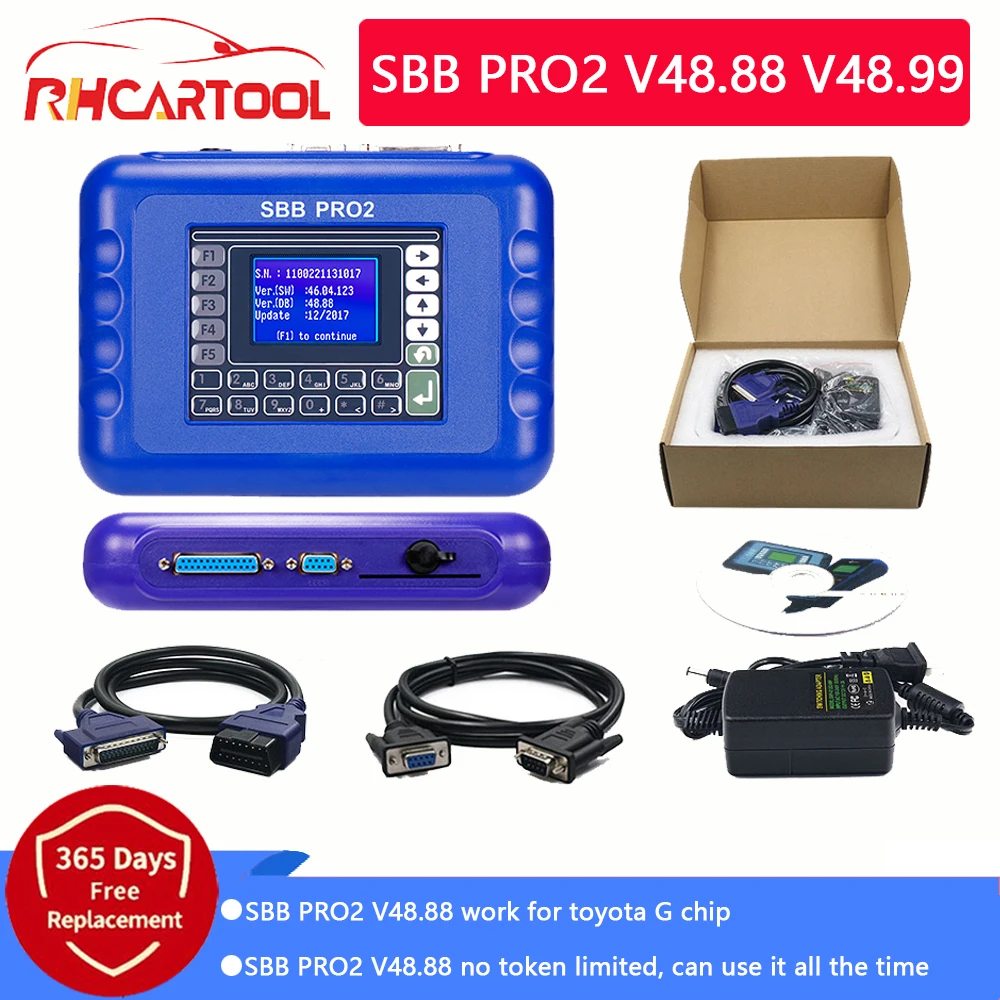 

Car accessories OBD2 SBB Pro2 V48.88 V48.99 V33.02 V46.02+ Mini Zedbull Auto Key Programmer SBB 48.88 48.99 Version Zed Bull