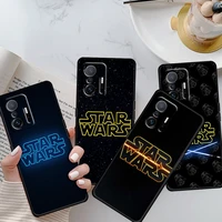 star wars cool logo for xiaomi mi 11 10 ultra 11t 10t note 10 lite 11i 10i 10s 5g soft black phone case cover shell