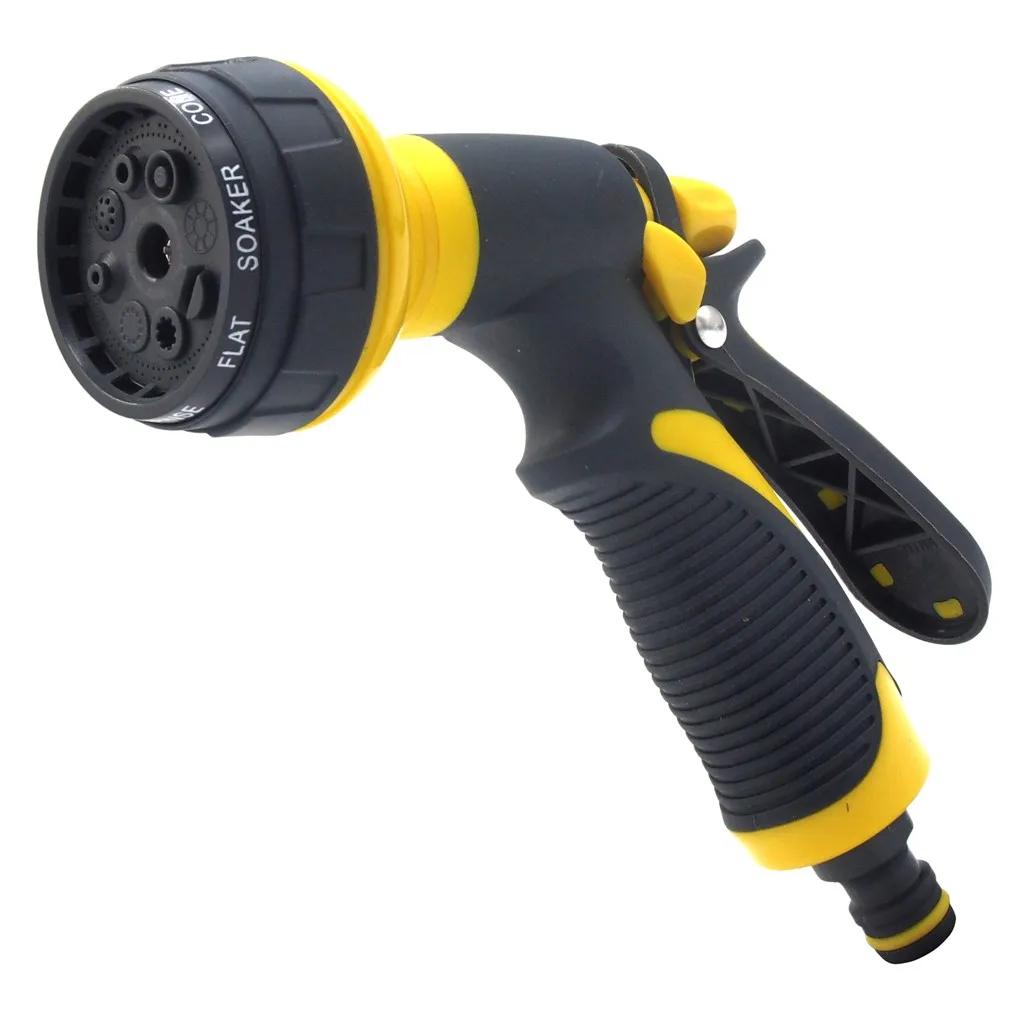 High Pressure Garden Car Wash Water Gun Hand-held Multi-function Hose Spray Nozzle Durable Lawn Sprinkle Tools | Дом и сад