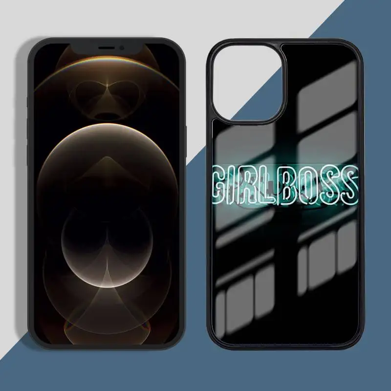 

BOSS Phone Case PC for iPhone 11 12 pro XS MAX 8 7 6 6S Plus X 5S SE 2020 XR