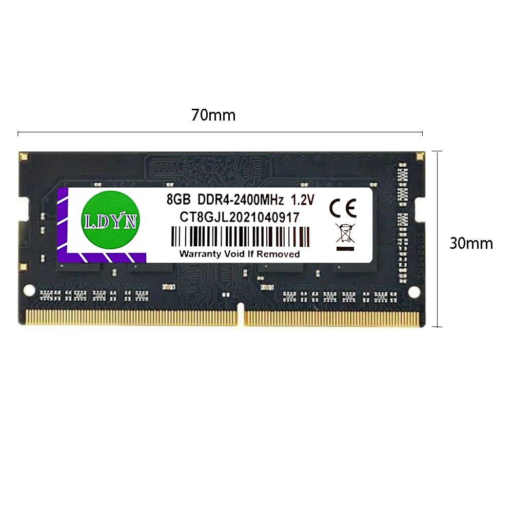 Оперативная память LDYN DDR4 8 ГБ 4 16 2400 МГц 2133 2666 sodimm для ноутбука