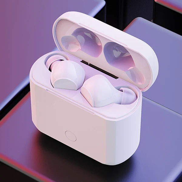 Белый Bluetooth V5.0 наушники беспроводные наушники 8D стерео спортивные TWS Беспроводная гарнитура наушники гарнитура для iPhone Android Xiaomi huawei - Цвет: Белый