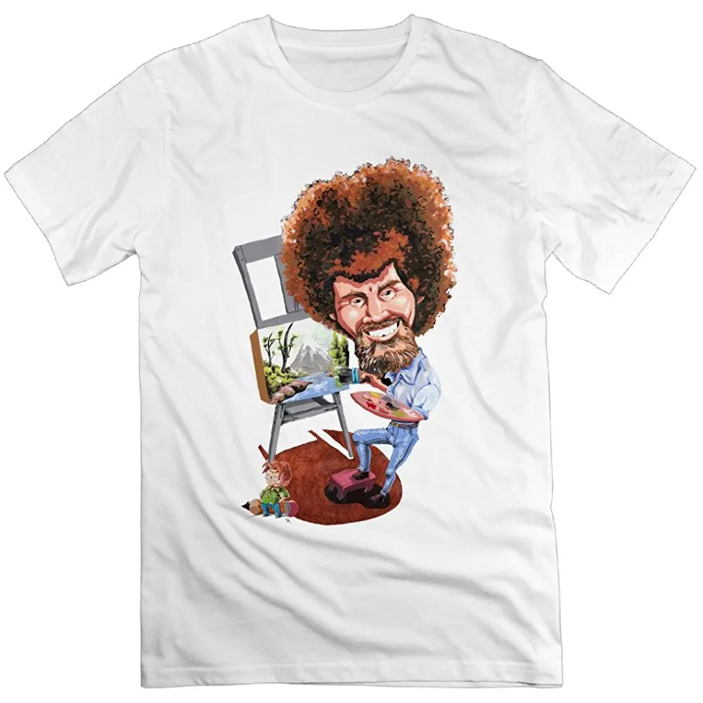 Хлопковая модная мужская футболка тренд 2019 чоки Боб художник искусство