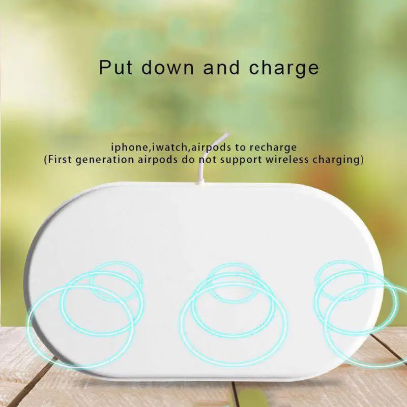 

3in1 QI Wireless Charger Charging Base Station for iWatch / iPhone/AirPods