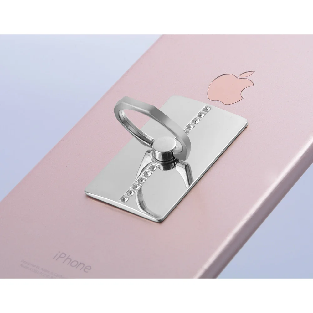 Милое кольцо-держатель для телефона anel 3d movil love marble подставка для телефонов для мобильных телефонов iphone huawei Единорог xiaomi redmi - Цвет: fangdu silver
