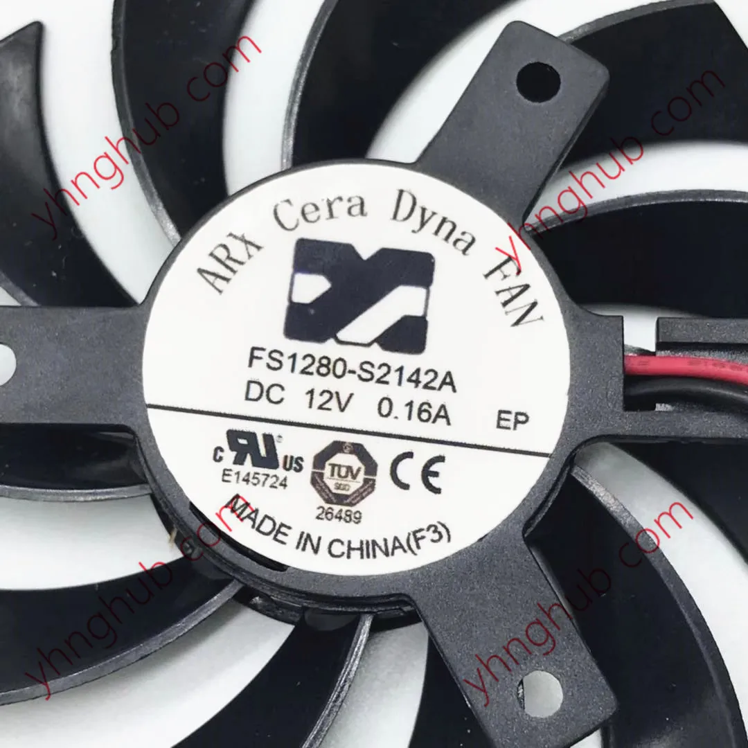 ARX FS1280-S2142A DC 12V 0.16A 2-Wire Server Cooling Fan | Компьютеры и офис