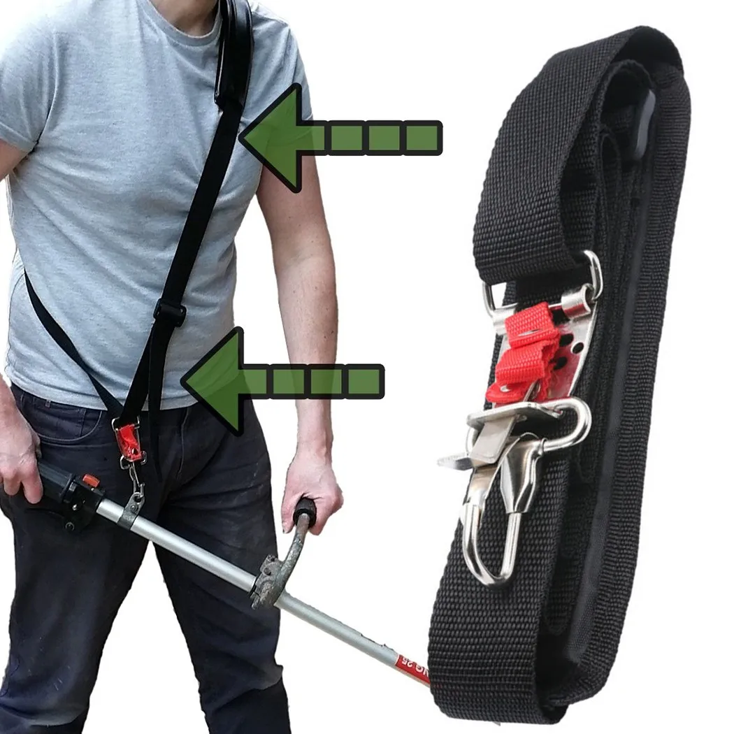 

1 Pcs Strimmer Single Strap Harness Adjustable Quick Release For STIHL Strimmer Brush Cutter Grass Trimmer Accessories