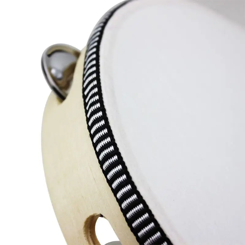 SHUFFLE 8 &quotручной Тамбурин барабан колокол береза металлический ударный