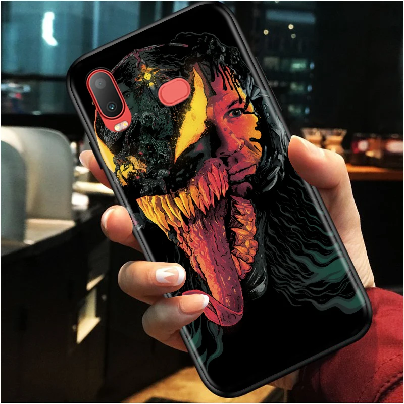 

Marvel Venom violence for Samsung A3 A5 A6 A7 A8 A9 A6S A750 A8S 2016 2017 2018 Star Plus TPU Black Phone Case