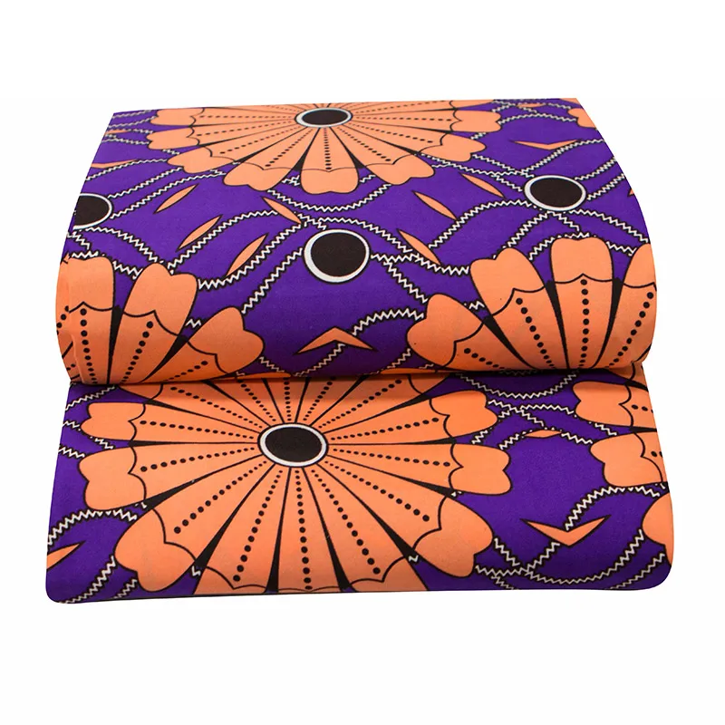 Африканский воск ткань цветочный принт 2020 высокое качество Анкара полиэстер