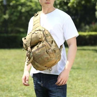 mens backpack tactical backpack photography backpack waterproof oxford camouflage oneshoulder large breast bag outdoor 1piece