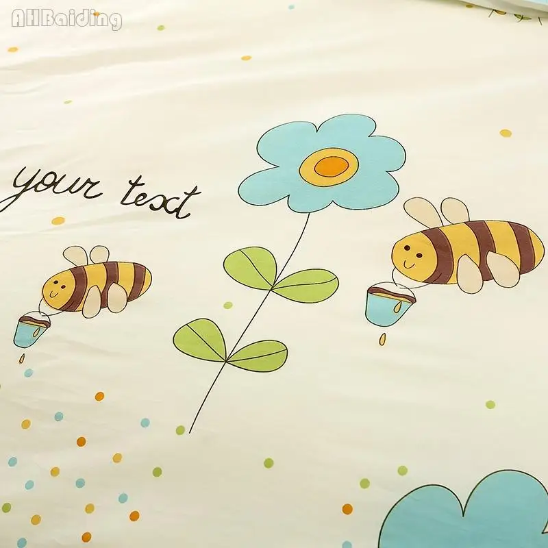 Лидер продаж натяжная простыня с цветочными птицами 100% хлопок чехол на матрас