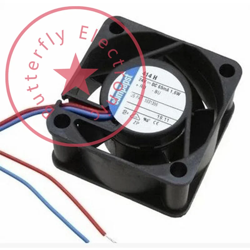 

Новый 414H 24V 65MA 1,6 W Оригинальный Германия 40x40x20 мм охлаждающий вентилятор 4020 кулер