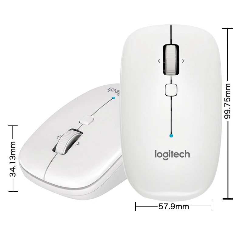 Мышь Logitech M558 Беспроводная офисная с поддержкой Bluetooth мышь для ноутбука Win8/10 |