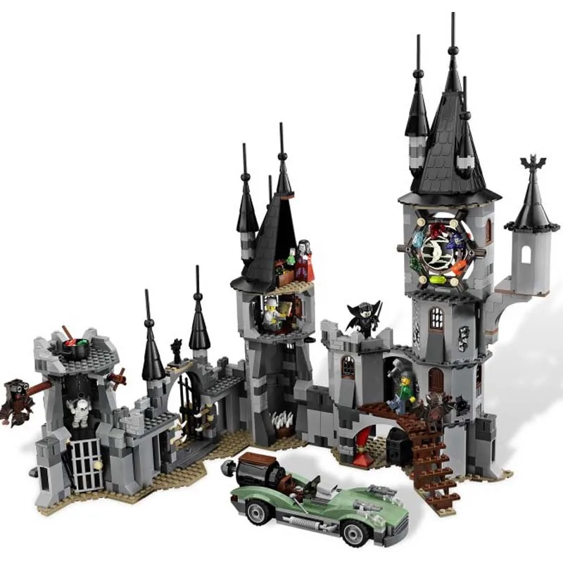 

Монстр воин замок вампира детские игрушки сборные строительные блоки кирпичи для мальчиков праздничный подарок