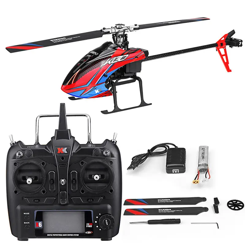 WLtoys K130 K110S 6CH 3D/6G система 2 4G бесщеточная 3D 6G Flybarless - Цена: 10601.35