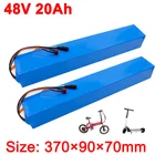 Литиевая аккумуляторная батарея 18650, 48 В, 20 Ач, 750 Вт, 1000 Вт, 1800 Вт для балансирующего электрического велосипеда, скутера, батареи для трицикла с BMS 50 А